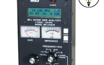 MFJ 259CM ANTENNA ANALYZER: 470-940KHZ +1-230MHZ
